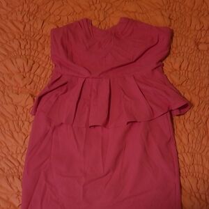 Pins & Needles Pink Strapless Dress